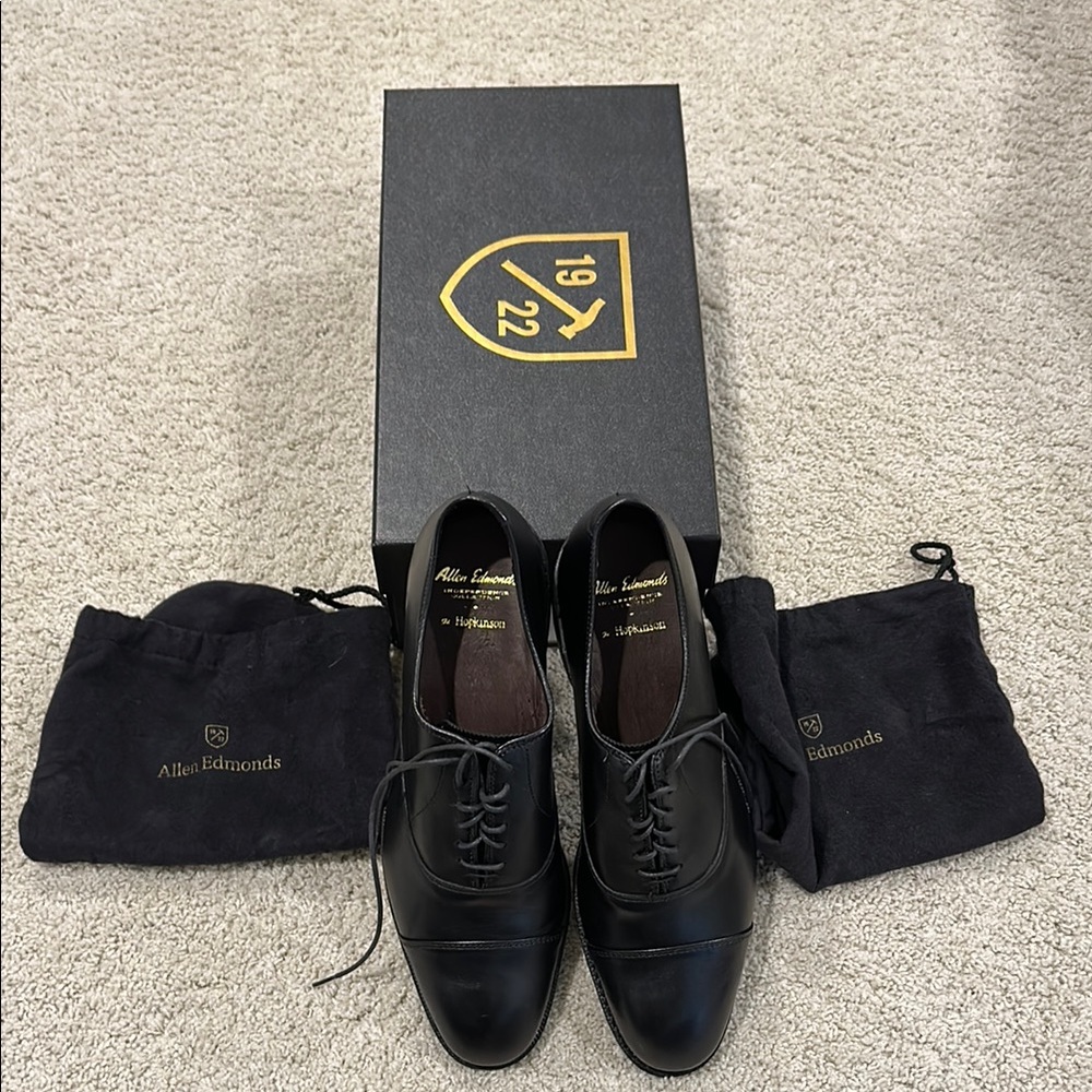 Allen Edmonds Black Men's Dress Shoes